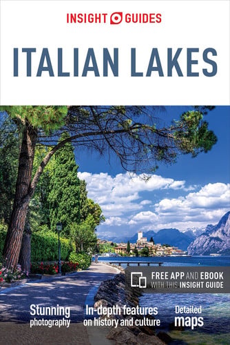 ITALIAN LAKES INSIGHT GUIDES | portada del libro