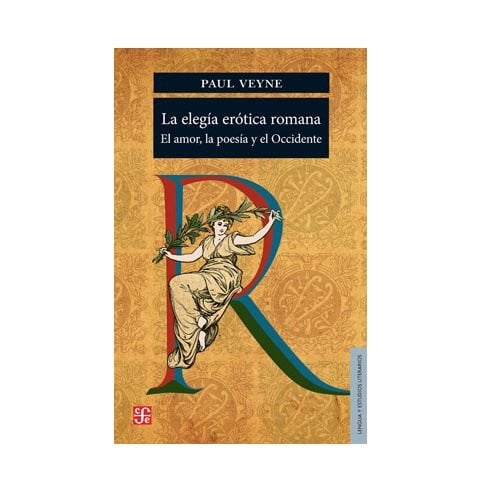 ELEGIA EROTICA -VEYNE, de VEYNE | portada del libro