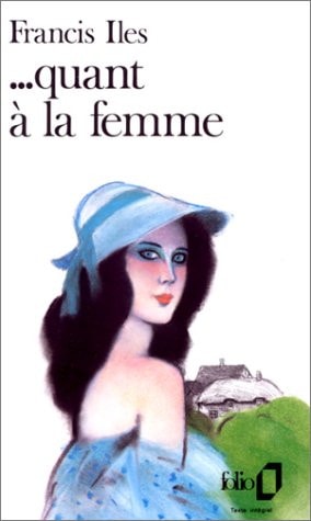 ..QUANT A LA FEMME, de Francis Iles | portada del libro