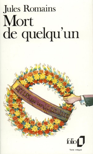 MORT DE QUELQU'UN, de Jules Romains | portada del libro