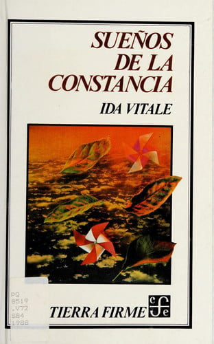 SUEÑOS DE LA CONSTANCIA, de VITALE | portada del libro