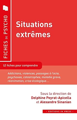 ITUATIONS EXTREMES, de Peyrat-Apicella | portada del libro