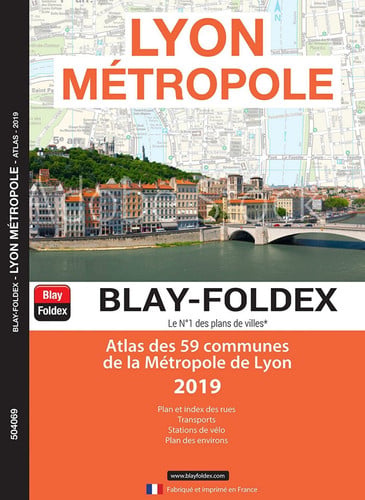 ATLAS LYON METROPOLE, de BLAY-FOLDEX | portada del libro