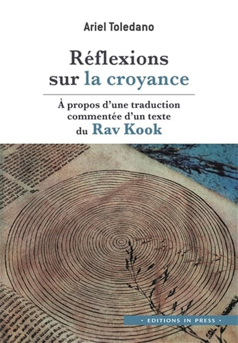 EFLEXIONS SUR LA CROYANCE, de Ariel Toledano | portada del libro
