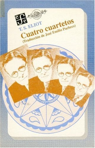 CUATRO CUARTETOS, de ELIOT | portada del libro