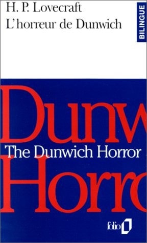 L'HORREUR DE DUNWICH/ THE DUNWICH HORROR, de H. P. Lovecraft | portada del libro