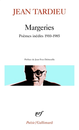 MARGERIES, de Jean Tardieu | portada del libro