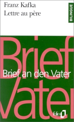 LETTRE AU PERE/ BRIEF AN DEN VATER, de Franz Kafka | portada del libro