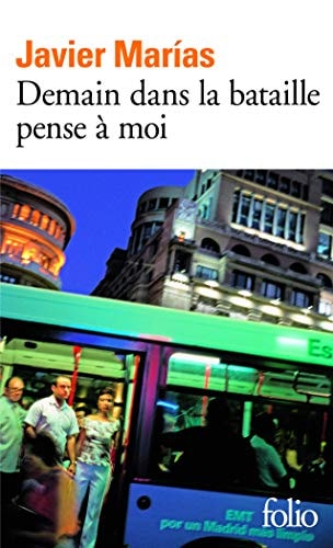 DEMAIN DANS LA BATAILLE PENSE A MOI, de Javier Marías | portada del libro