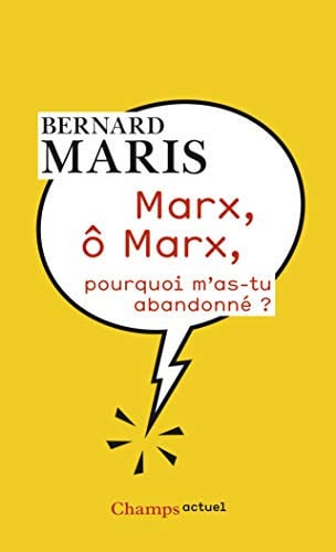 ARX, O MARX, POURQUOI M'AS-TU ABANDONNE, de MARIS BERNARD | portada del libro