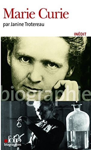 MARIE CURIE, de Janine Trotereau | portada del libro