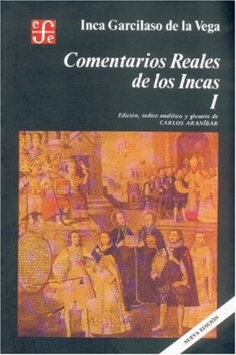 COMENTARIOS REALES DE LOS INCAS, de DE LA VEGA | portada del libro