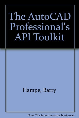 AUTOCAD PROFESSIONAL'S API-DISK., de HAMPE | portada del libro
