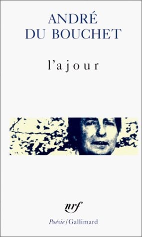 L'AJOUR, de André Du Bouchet | portada del libro