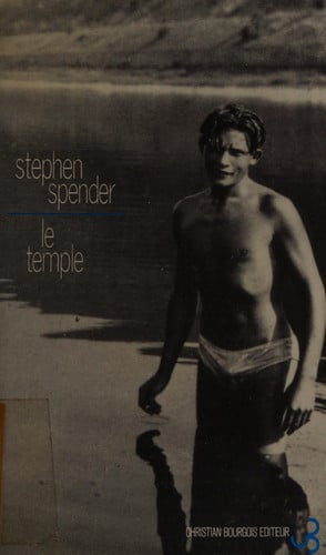 LE TEMPLE, de SPENDER STEPHEN | portada del libro