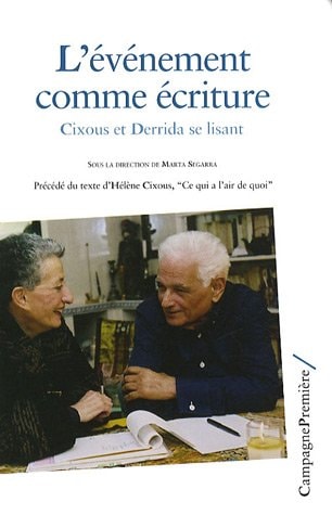 EVENEMENT COMME ECRITURE (L'), de Segarra | portada del libro
