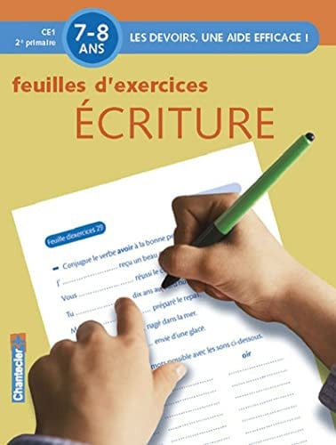 DEVOIRS FEUILLES D'EX ECRITURE 7-8 A, de BOSMANS ANNEMIE | portada del libro