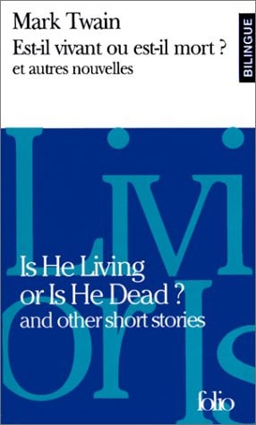 EST-IL VIVANT OU EST-IL MORT ?, de Mark Twain | portada del libro