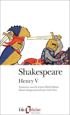 LA VIE DU ROI HENRY V, de William Shakespeare | portada del libro