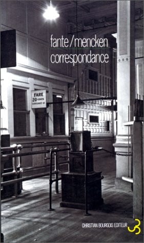 CORRESPONDANCE 1930-1952, de FANTE DAN#MEN | portada del libro