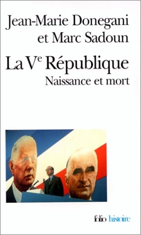 5EME REPUBLIQU, de Jean-Marie Donegani | portada del libro