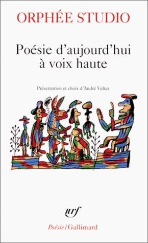 ORPHEE STUDIO, de André Velter | portada del libro
