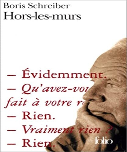 HORS-LES-MURS, de Boris Schreiber | portada del libro