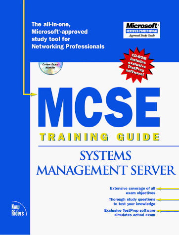 MCSE TRAINING G.SYSTEMS MANAGEMENT S.1, de SIROCKMAN | portada del libro