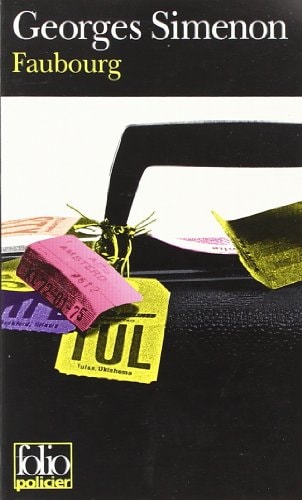 FAUBOURG, de Georges Simenon | portada del libro