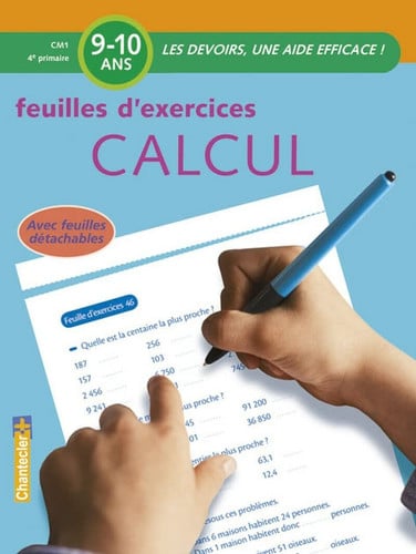 DEVOIRS FEUILLES D'EXERCICES CALCUL CM1, de VERMEULEN M | portada del libro