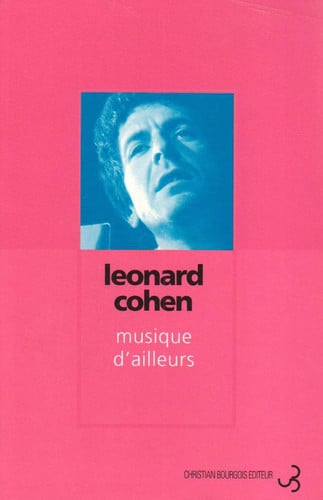 MUSIQUE D'AILLEURS, de COHEN LEONARD | portada del libro