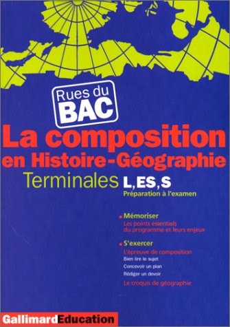 LA COMPOSITION EN HISTOIRE ET GEOGRAPHIE, de Paul-David Régnier | portada del libro