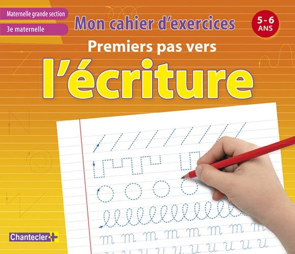 ECRITURE 5-6 ANS 3E MATERNELLE -CAHIER D'EXERCICES, de COLLECTIF | portada del libro
