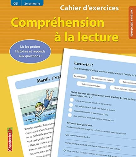COMPREHENSION A LA LECTURE CE1 2E PRIMAIRE JAUNE, de DHOOGE GEERT | portada del libro
