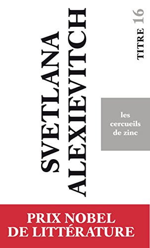 LES CERCUEILS DE ZINC, de ALEKSIEVIC SVET | portada del libro