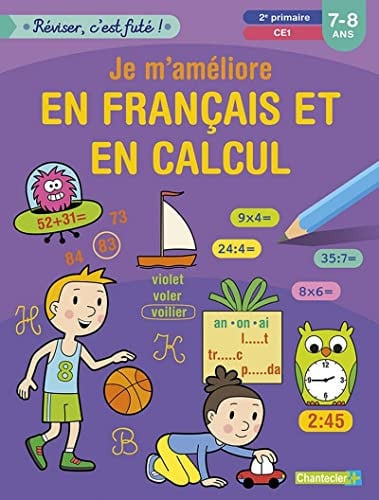 FRANCAIS ET CALCUL 7-8 ANS, de COLLECTIF | portada del libro