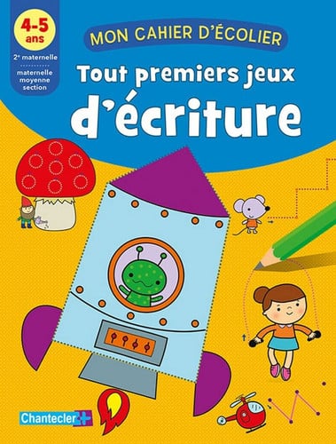 TOUT PREMIERS JEUX D'ECRITURE 4-5 A, de COLLECTIF | portada del libro