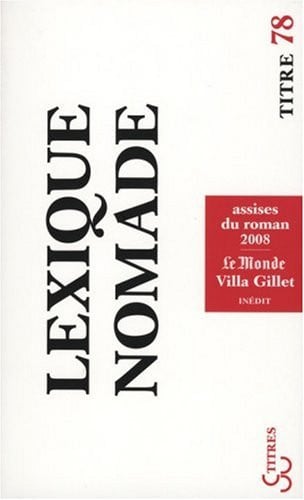 LEXIQUE NOMADE 2008, de COLLECTIF | portada del libro