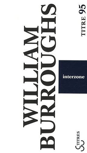 INTERZONE, de BURROUGHS WILLI | portada del libro