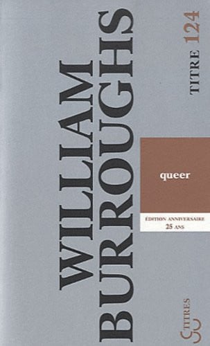 QUEER, de BURROUGHS WILLI | portada del libro