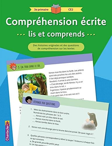 COMPREHENSION ECRITE LIS ET COMPRENDS 3E PRIMAIRE CE2 VERT, de AERTS CARINE | portada del libro