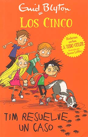 LOS CINCO: TIM RESUELVE UN CASO, de Blyton | portada del libro