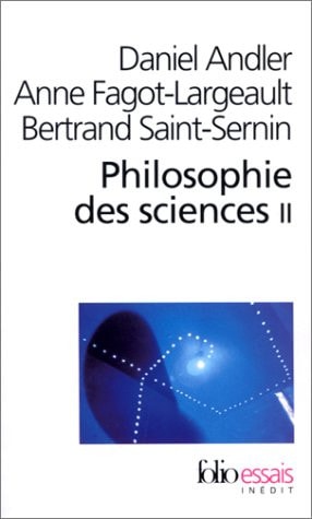 Philosophie des sciences, de Daniel Andler | portada del libro