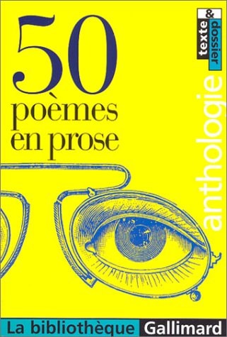 50 POEMES EN PROSE, de Isabelle Émile-Moëglen | portada del libro