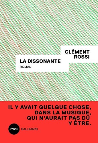 LA DISSONANTE, de Clément Rossi | portada del libro