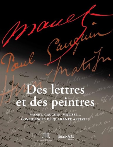 DES LETTRES ET DES PEINTRES, de Marie-Laure Delaporte | portada del libro