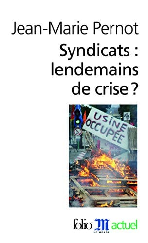 SYNDICATS LENDEMAINS DE CRISE ?, de Jean-Marie Pernot | portada del libro