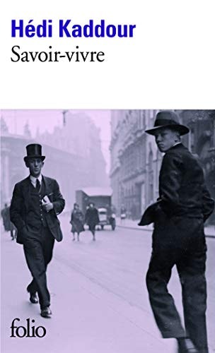 Savoir-vivre, de Hédi Kaddour | portada del libro