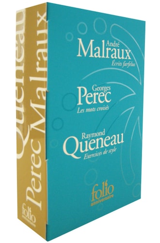 COFFRET III 40 ANS FOLIO 3V, de Raymond Queneau | portada del libro