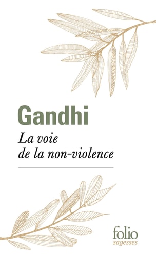 LA VOIE DE LA NON-VIOLENCE, de Gandhi | portada del libro